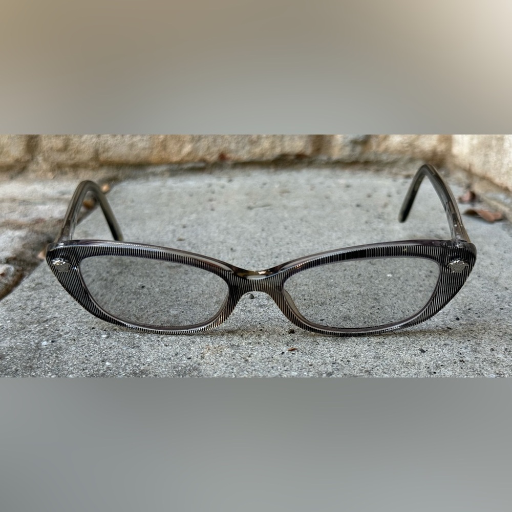 Versace grey eyeglasses